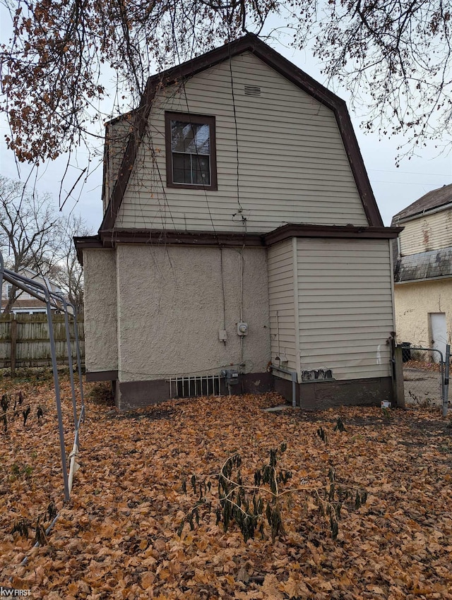 view of rear view of house