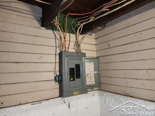 utilities with electric panel