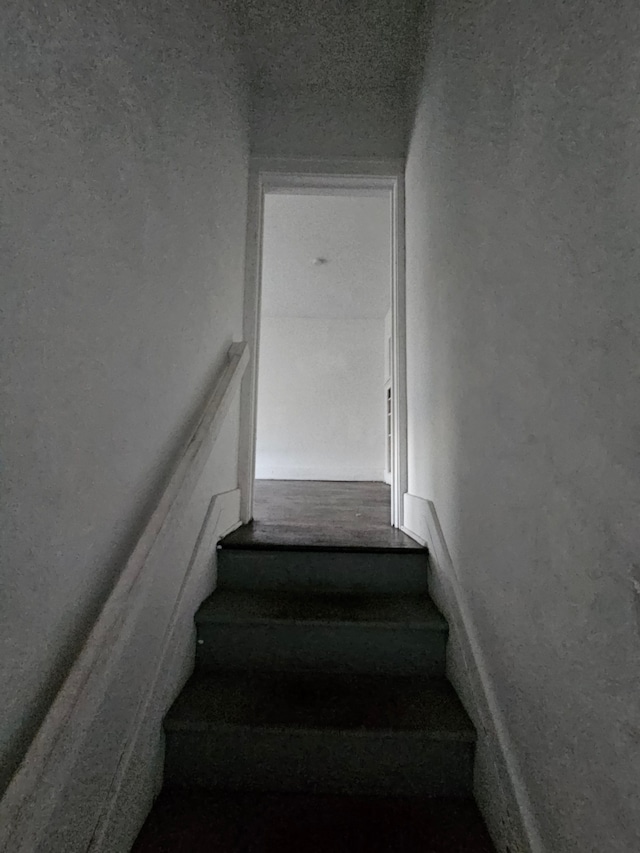 view of stairs