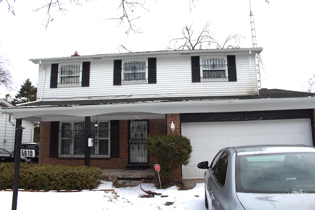 view of front facade with covered porch