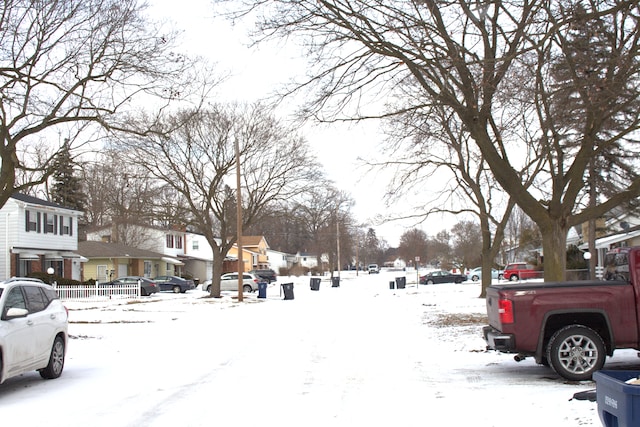 view of street