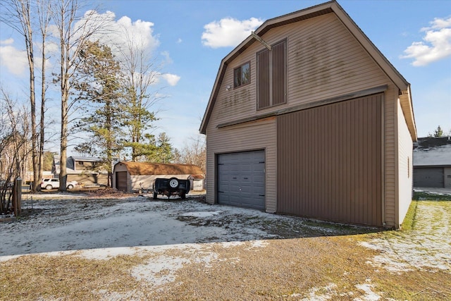 856 Pawtucket Dr, Hope, MI 48628 - view of detached garage