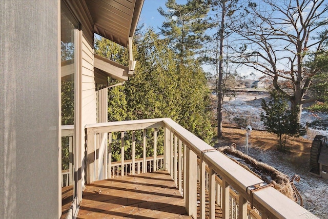 856 Pawtucket Dr, Hope, MI 48628 - wooden terrace featuring a water view