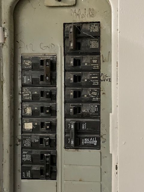 utilities with electric panel