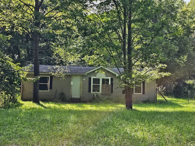 view of ranch-style home