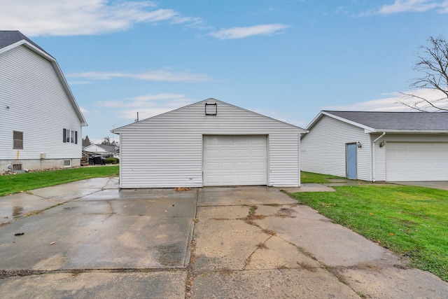 7493 S Saginaw St, New Lothrop, MI 48460 - view of detached garage
