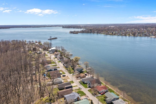 2008 Parker Dr, Wayland, MI 49348 - aerial view with a water view