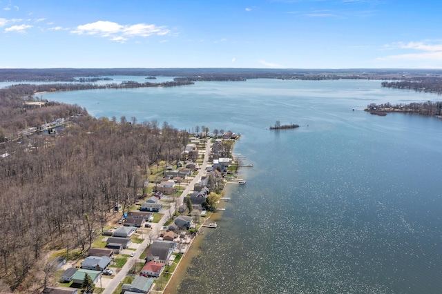 2008 Parker Dr, Wayland, MI 49348 - bird's eye view with a water view