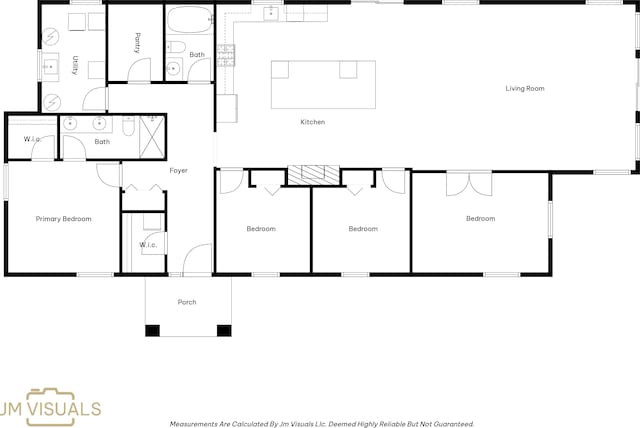 1571 Loebrich Dr, Gladwin, MI 48624 - view of floor plan / room layout