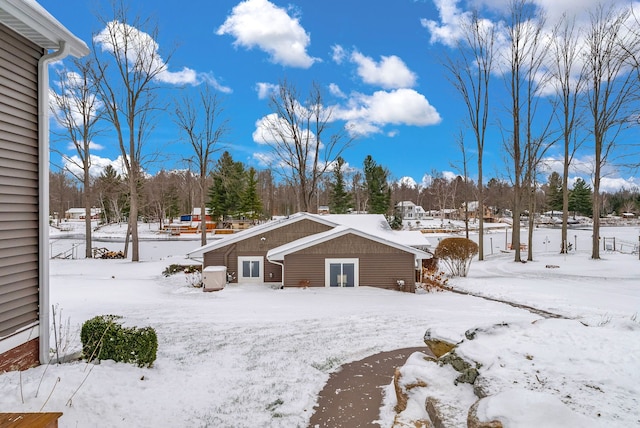 1571 Loebrich Dr, Gladwin, MI 48624 - view of snow covered exterior