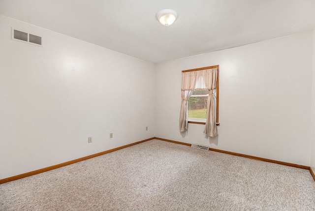 empty room featuring carpet