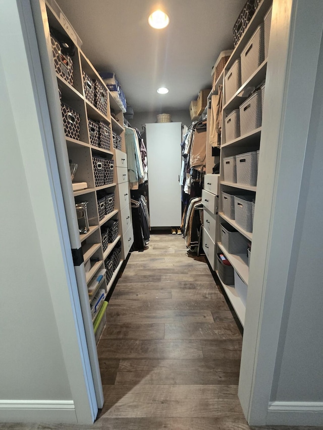 585 Crescent Dr, Holland, MI 49423 - spacious closet with wood finished floors