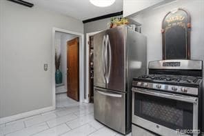 kitchen featuring stainless steel appliances