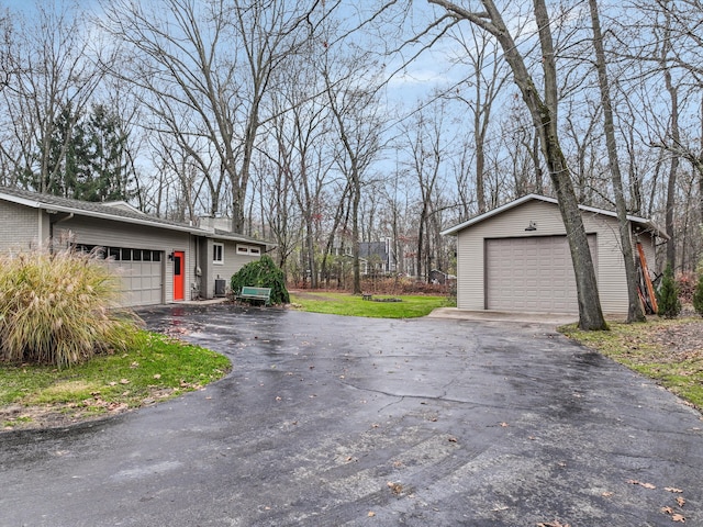 view of side of property