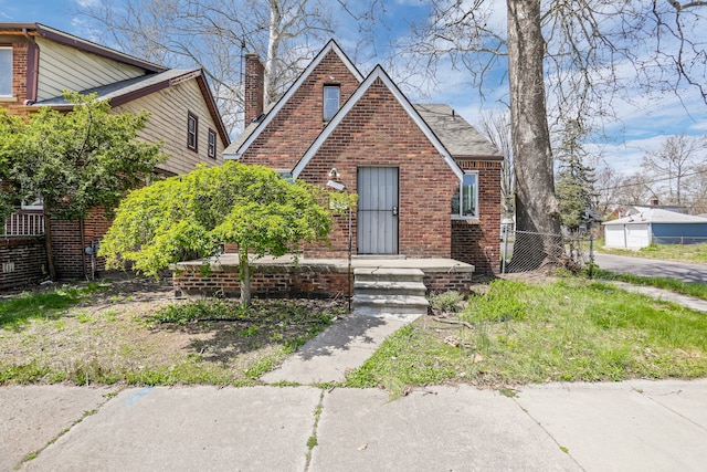 view of bungalow-style home