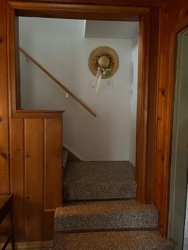 view of staircase