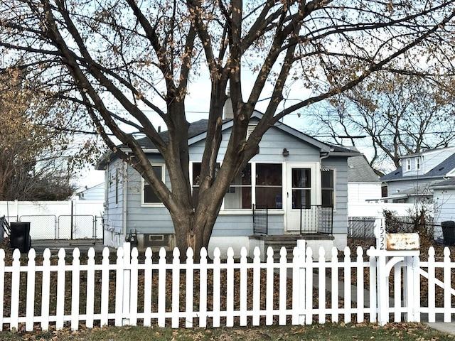 view of front of house