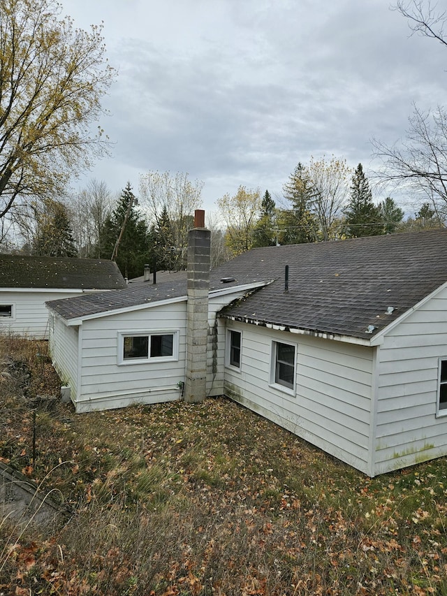 view of rear view of house