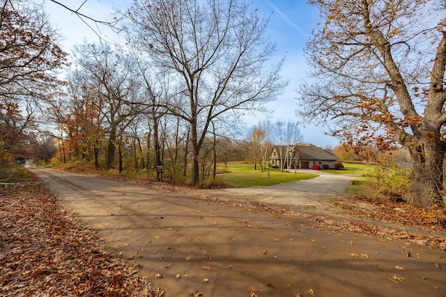 view of road