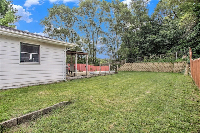 140 Wagon Wheel Ln, Battle Creek, MI 49017 - view of fenced backyard