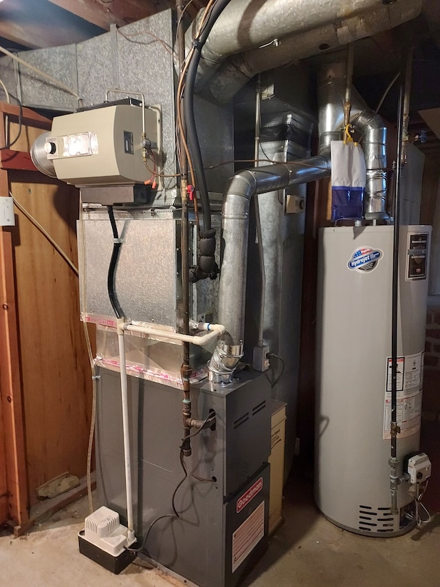 utilities with gas water heater