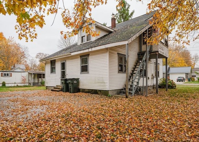 view of back of house