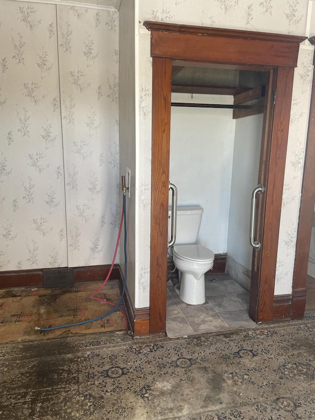 bathroom with toilet