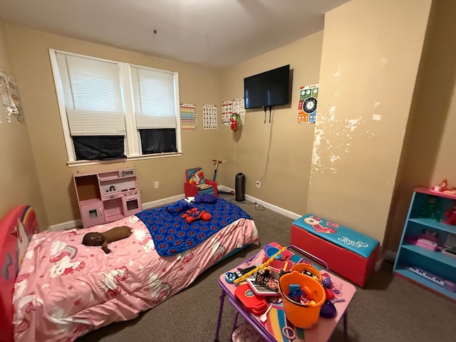 bedroom featuring carpet floors