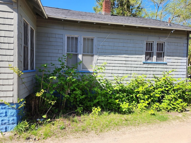 view of side of property