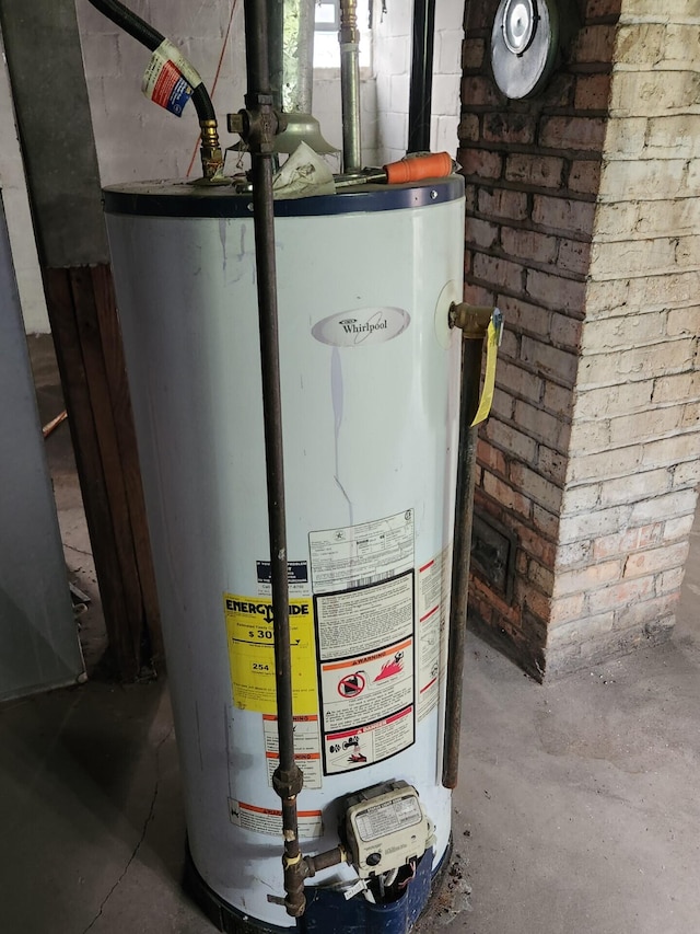 utilities featuring water heater