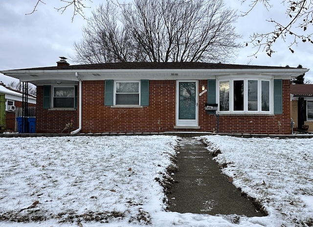 view of front of house