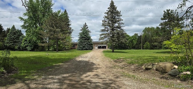 12070 Rattalee Lake Rd, Davisburg, MI 48350 - view of dirt / gravel road