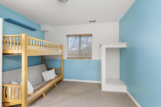 unfurnished bedroom featuring carpet flooring