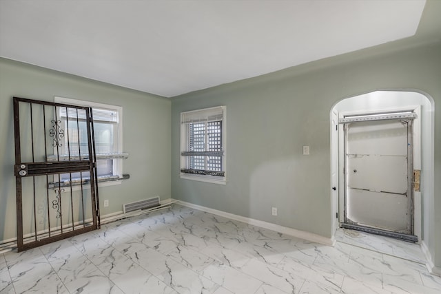 entryway featuring a wealth of natural light