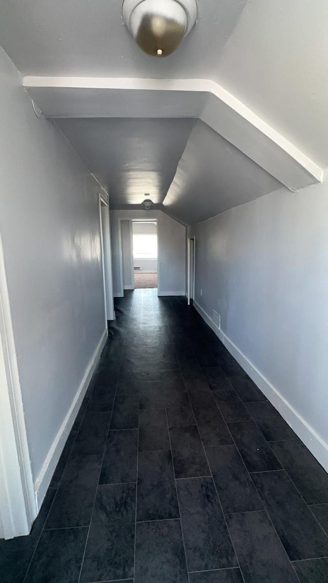 bonus room with lofted ceiling