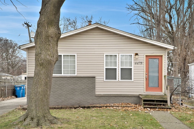 view of front of house