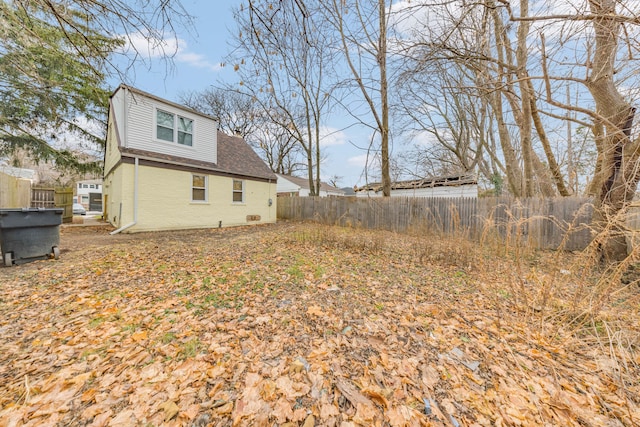 view of rear view of house