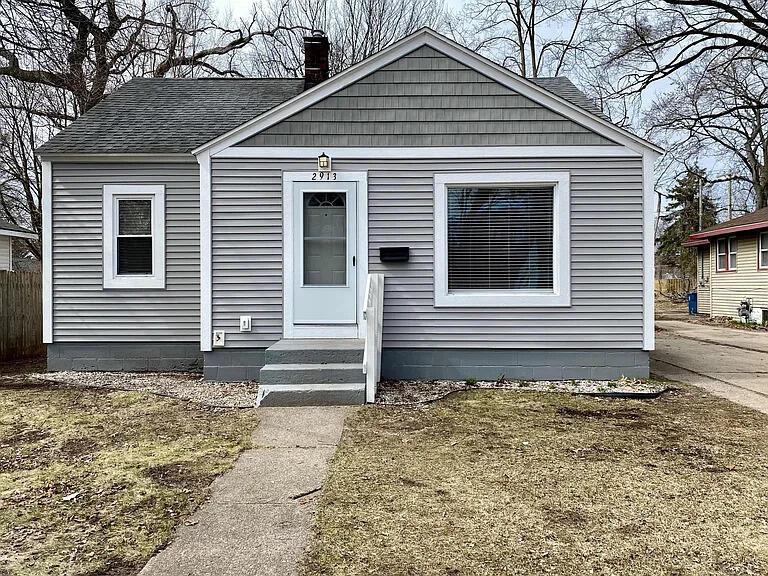 view of bungalow-style home