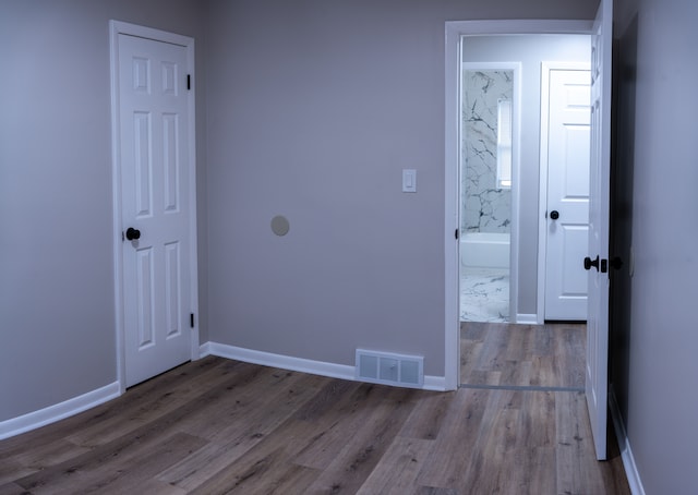 interior space featuring light wood-type flooring