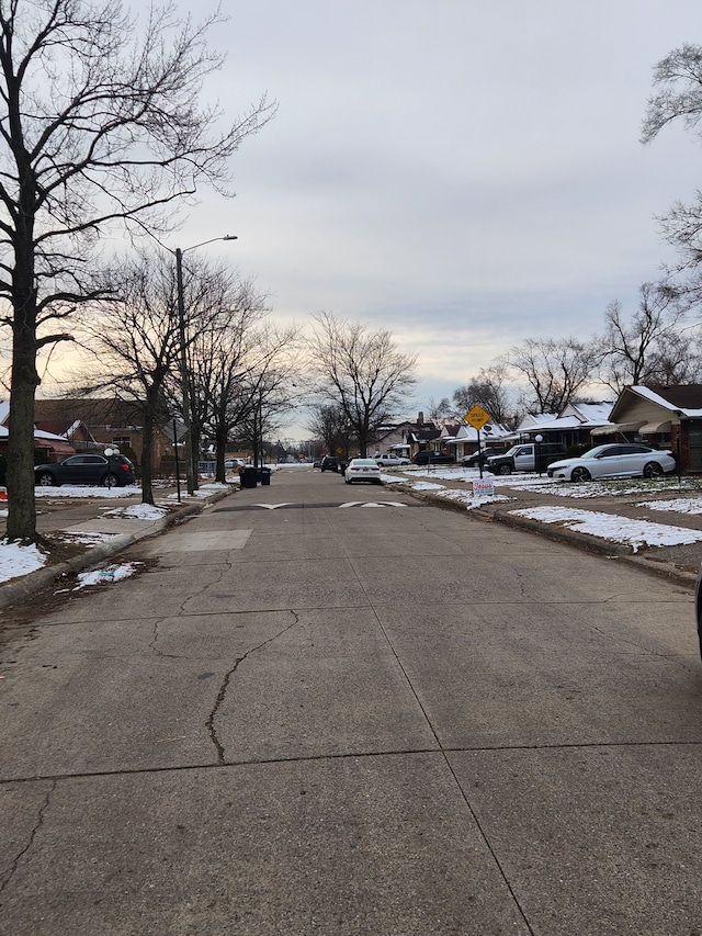 view of street