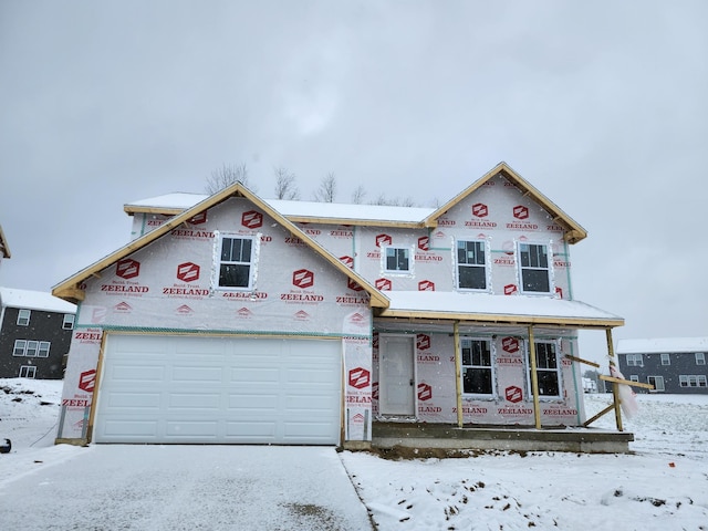 view of property in mid-construction