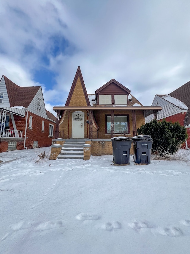 view of front of house