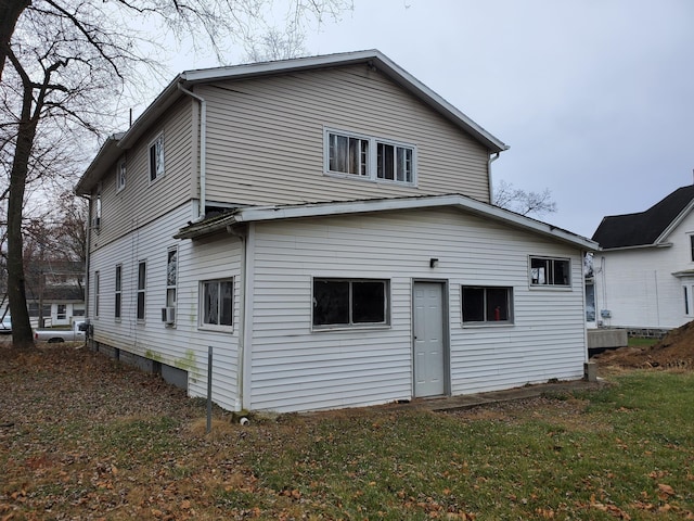 view of rear view of house