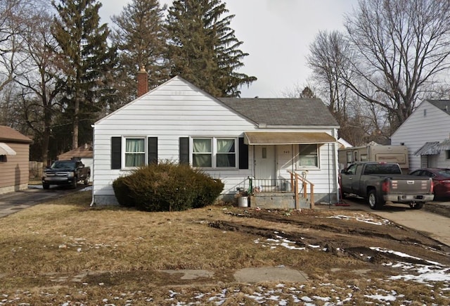 view of bungalow-style house