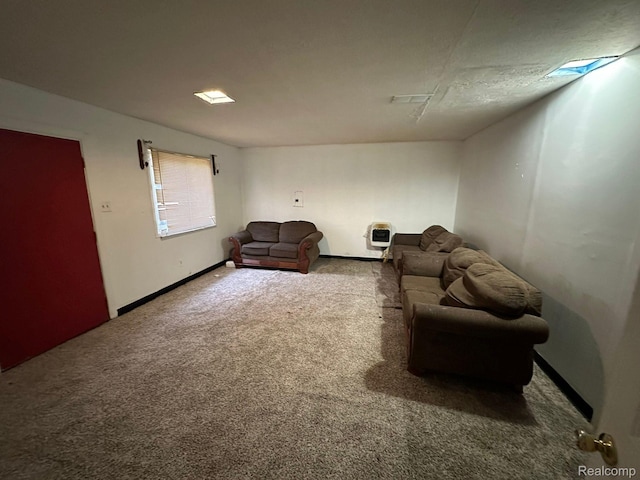 26202 Colgate St, Inkster, MI 48141 - living room with carpet and heating unit
