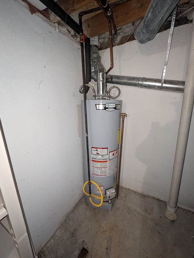 utilities with water heater