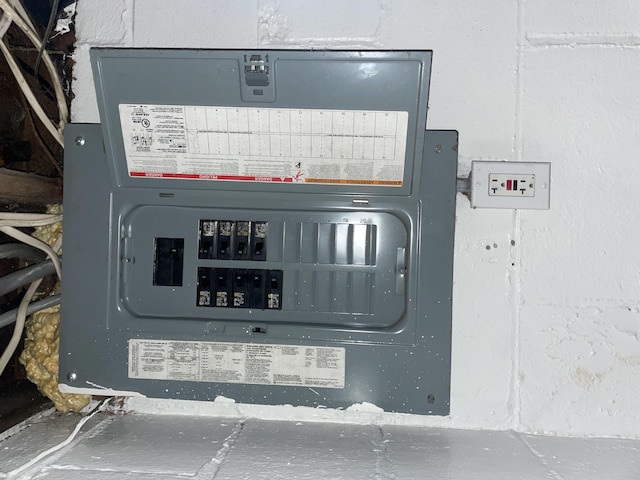 utilities with electric panel