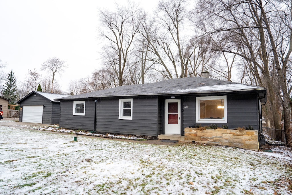 view of ranch-style house