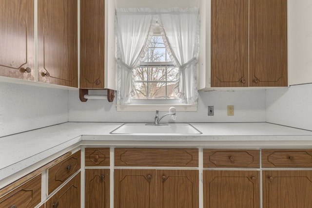 kitchen with sink