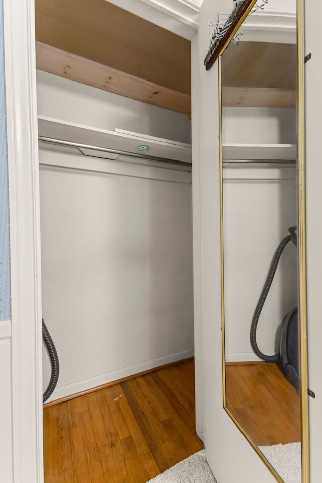 view of closet